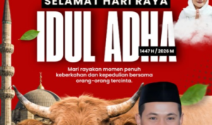 Anggota DPRD Sukabumi Fraksi PDI Perjuangan, H. Junajah Jajah Pesan Kebersamaan di Hari Raya Idul Adha