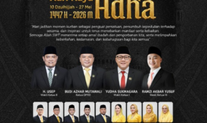 DPRD Kabupaten Sukabumi Serukan Semangat Berbagi dan Persatuan di Idul Adha 1447 H